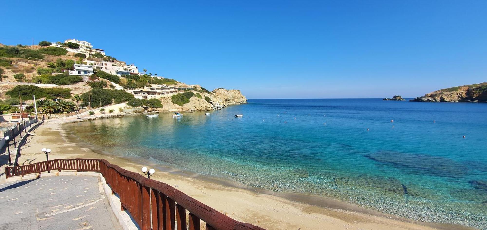 Spacious Villa With Private Eco-Pool And Panoramic Sea View Agia Pelagia  Exterior photo