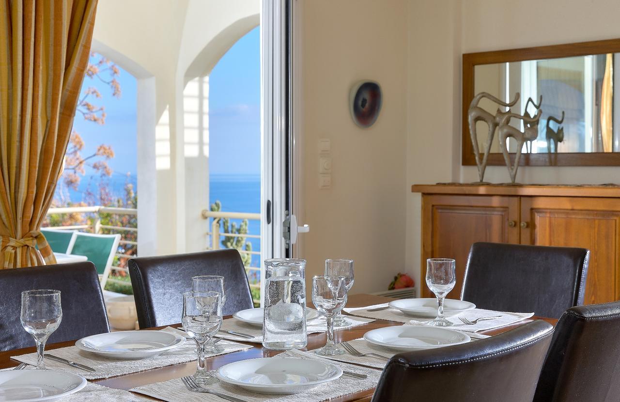 Spacious Villa With Private Eco-Pool And Panoramic Sea View Agia Pelagia  Exterior photo